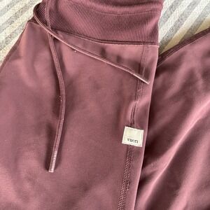 Vuori The Rise And Shine Jogger Pants Drawstring Womens XS Rust VW418